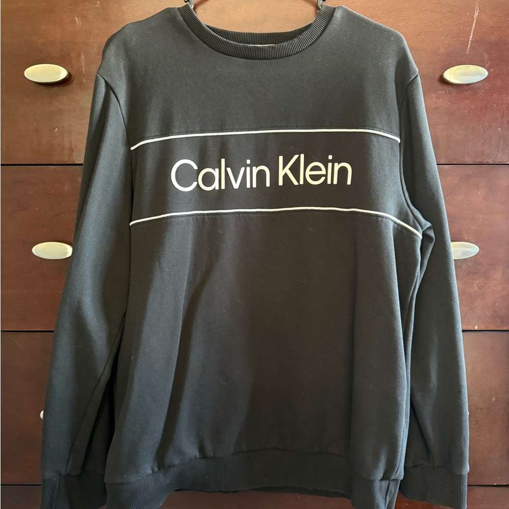 Calvin Klein Black Sweater for Men